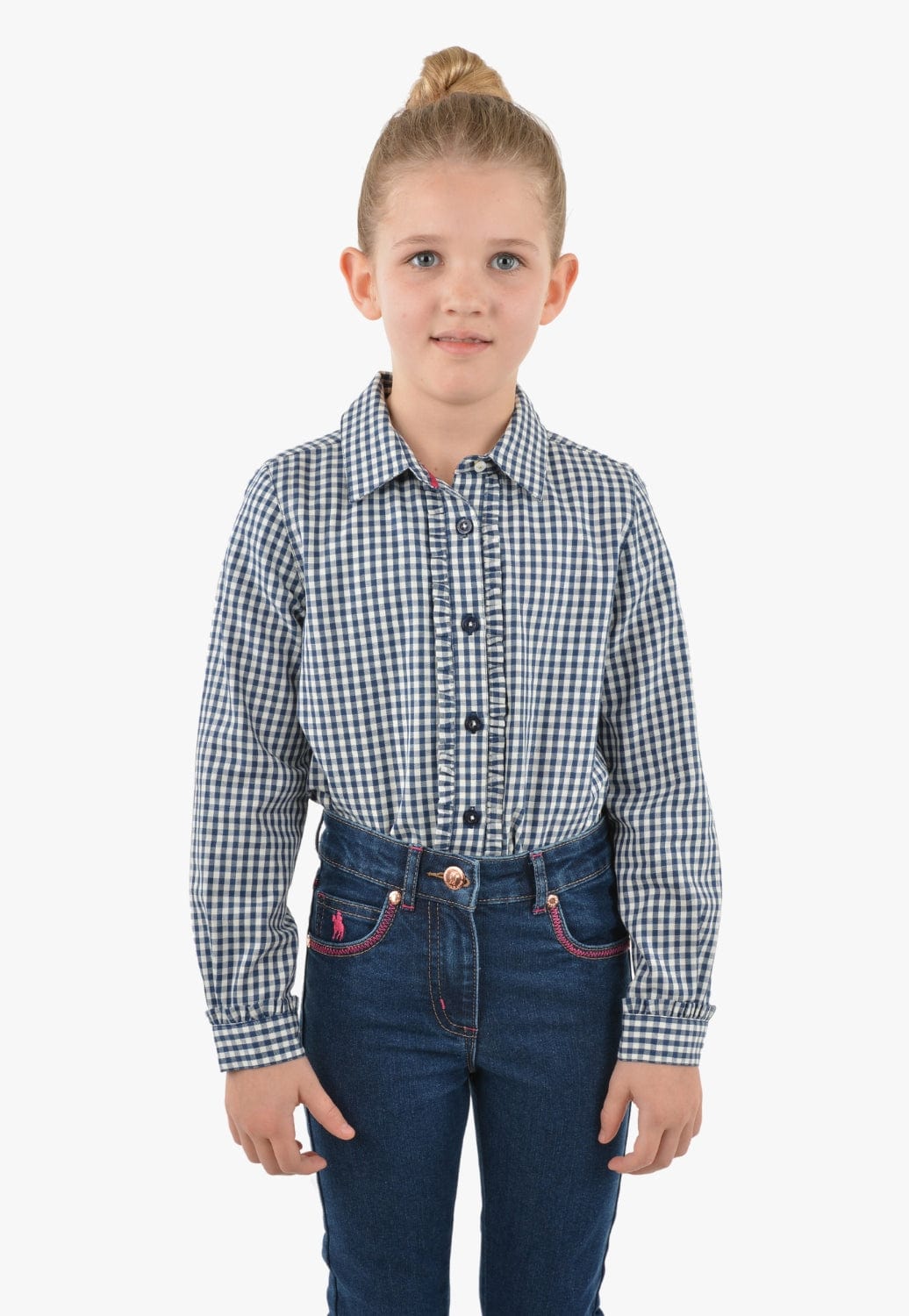 Thomas Cook CLOTHING-Girls Long Sleeve Shirts Thomas Cook Girls Isla Long Sleeve Shirt