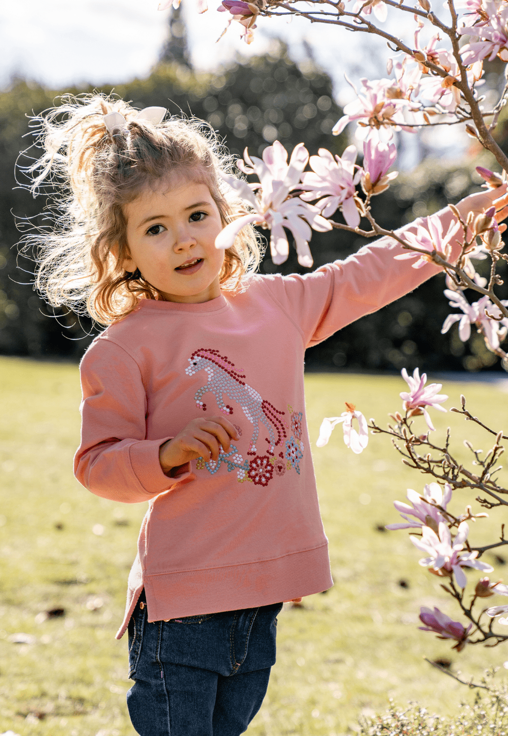 Thomas Cook CLOTHING-Girls Pullovers Thomas Cook Girls Pony Jumper