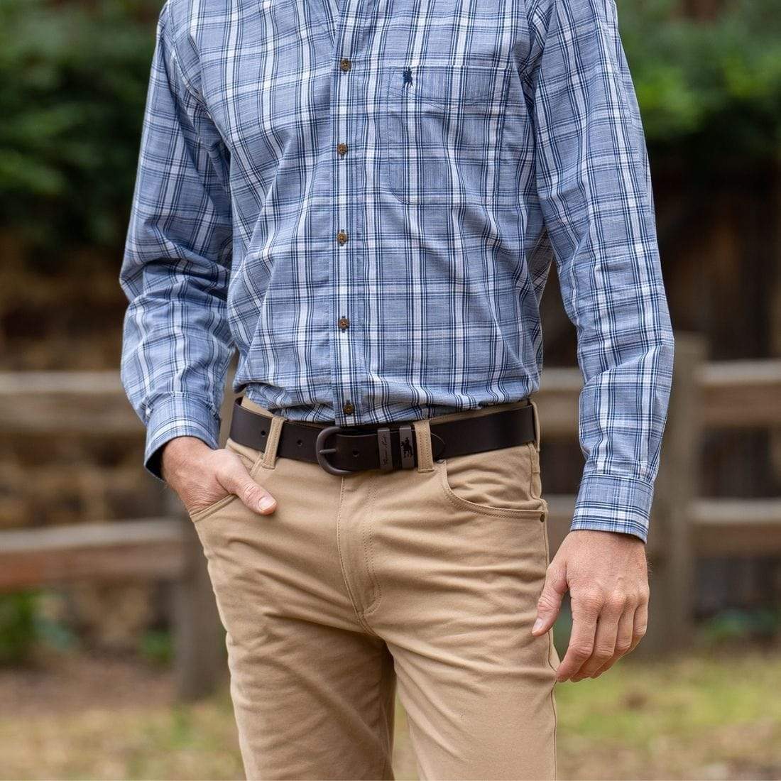 Thomas Cook CLOTHING-Mens Belts & Braces Thomas Cook Twin Keeper Belt