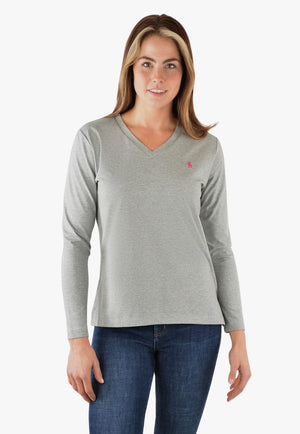 Thomas Cook CLOTHING-Womens Long Sleeve Shirts Thomas Cook Womens Classic Long Sleeve Shirt