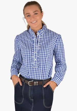 Thomas Cook CLOTHING-Womens Long Sleeve Shirts Thomas Cook Womens Dolly Long Sleeve Blouse