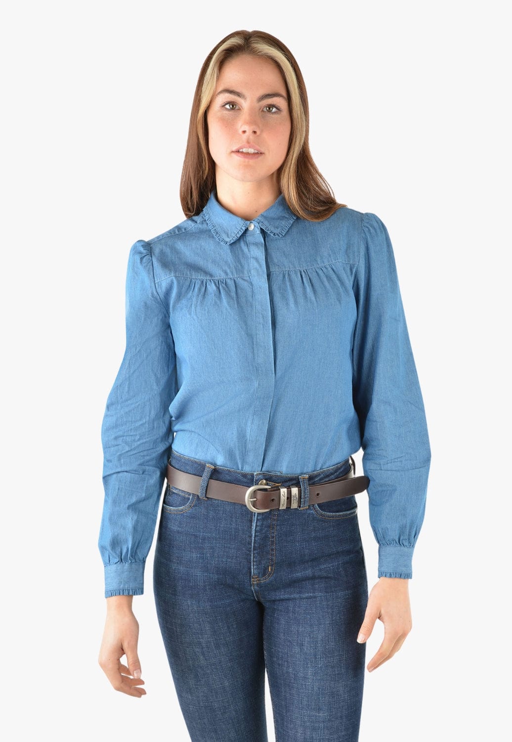 Thomas Cook CLOTHING-Womens Long Sleeve Shirts Thomas Cook Womens Georgia Long Sleeve Shirt