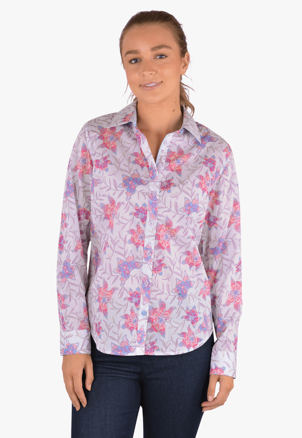 Thomas Cook CLOTHING-Womens Long Sleeve Shirts Thomas Cook Womens Maddie Long Sleeve Shirt