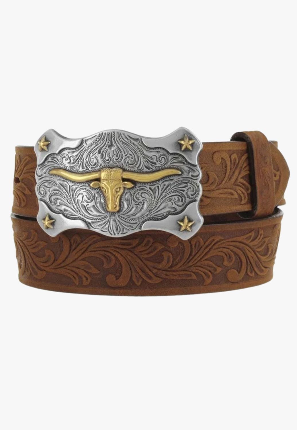 Tony Lama CLOTHING-Boys Belts & Braces Tony Lama Kids Little Texas Belt