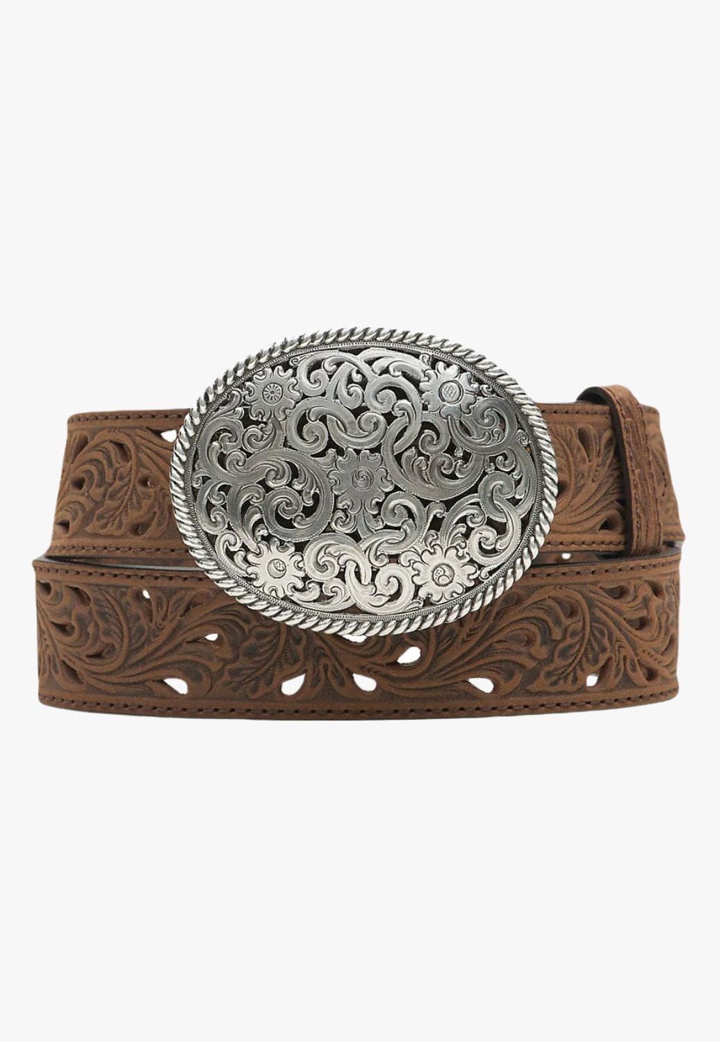 Tony Lama CLOTHING-Womens Belts Tony Lama Womens Filigree Belt
