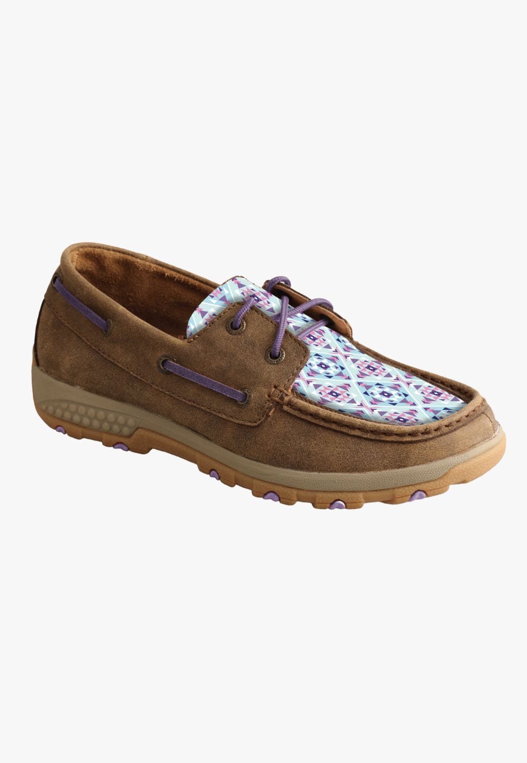 Twisted X FOOTWEAR - Womens Casual Twisted X Womens Aztec Logo Cell Stretch Lace Up Shoe