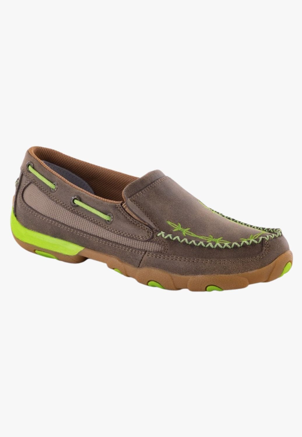 Twisted X FOOTWEAR - Womens Casual Twisted X Womens Barbed Slip On Moc