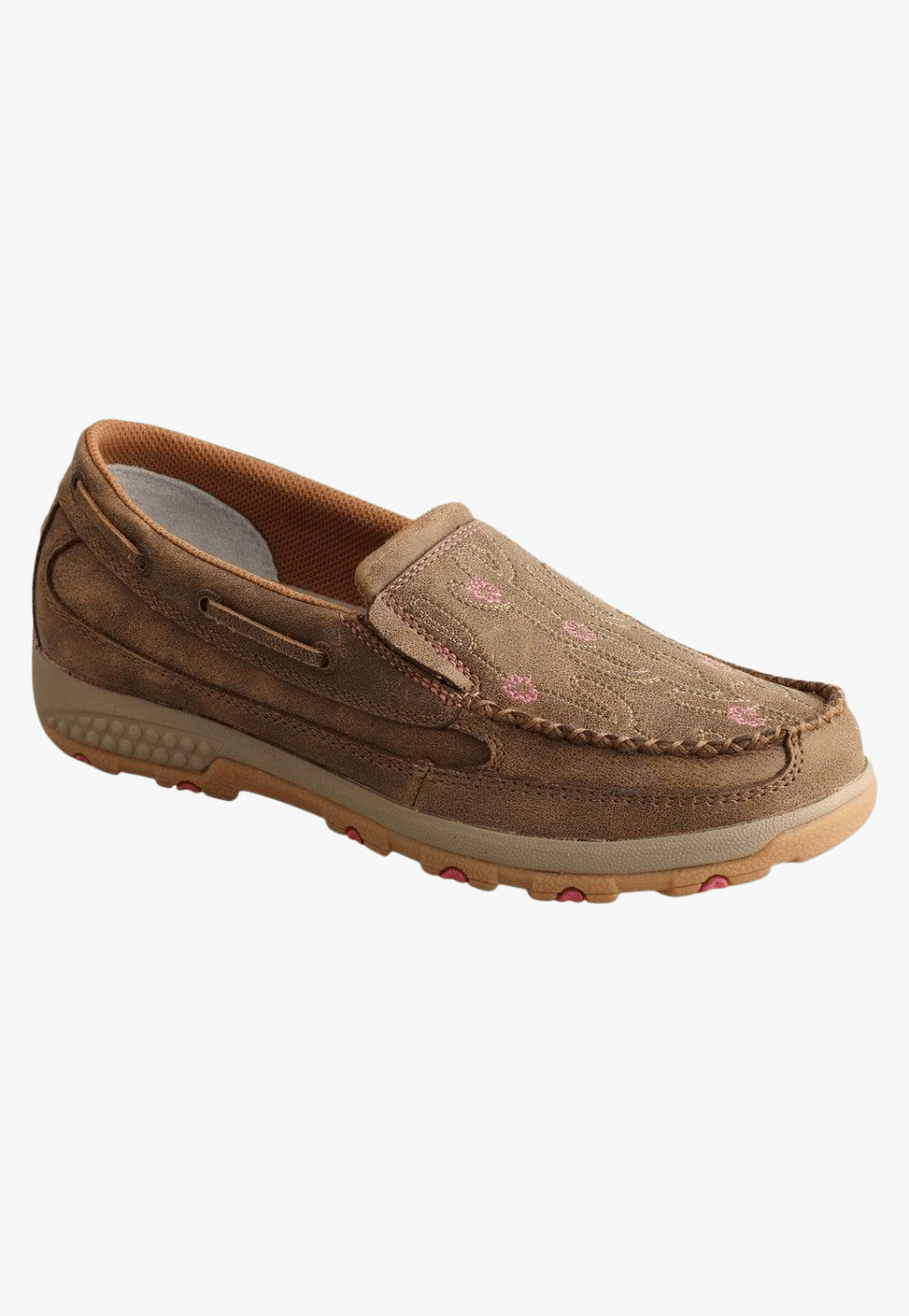 Twisted X FOOTWEAR - Womens Casual Twisted X Womens Cactus Stitch Cell Stretch Slip On Moc