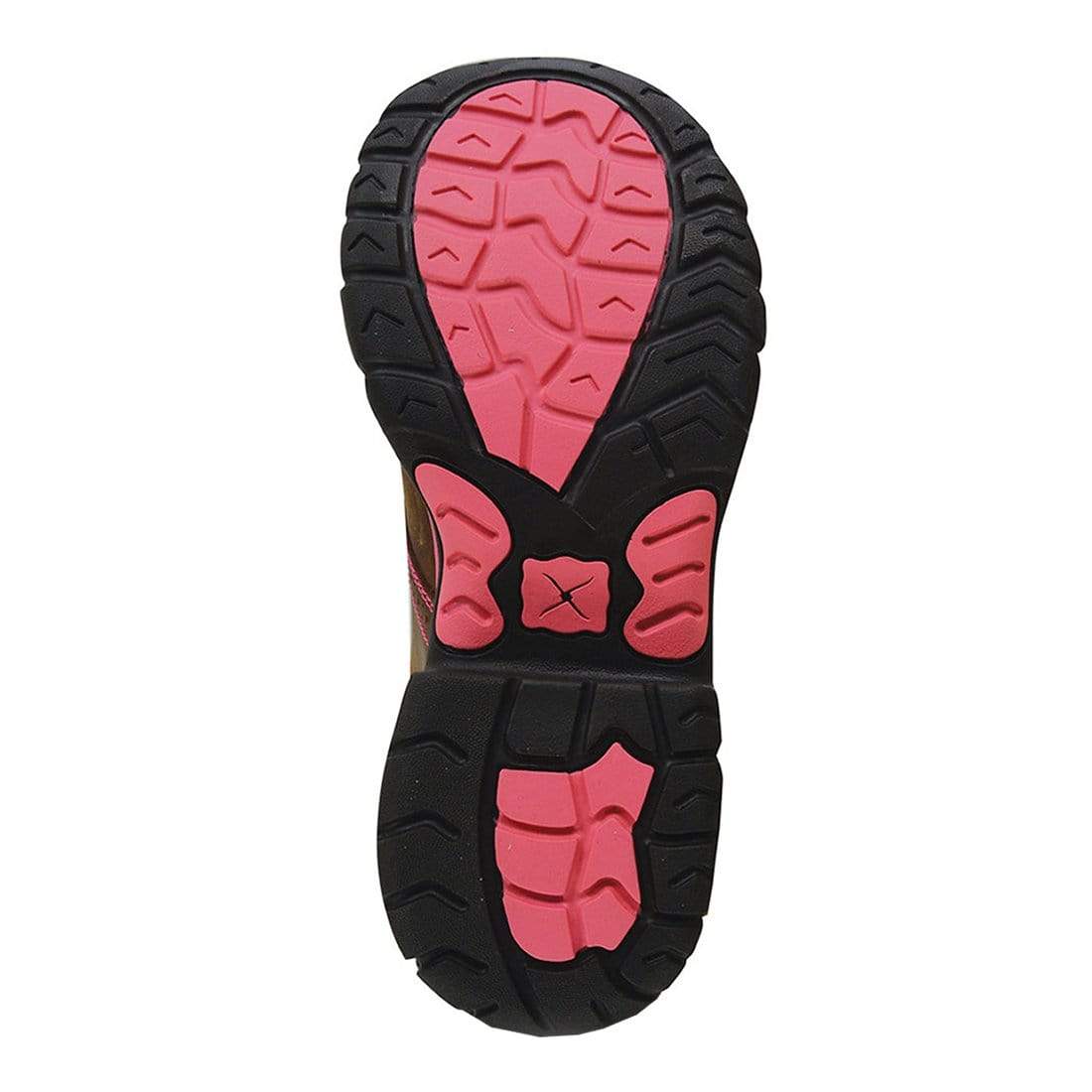 Twisted X FOOTWEAR - Womens Western Boots Twisted X Womens Pink Ribbon All Around Lace Up Boot