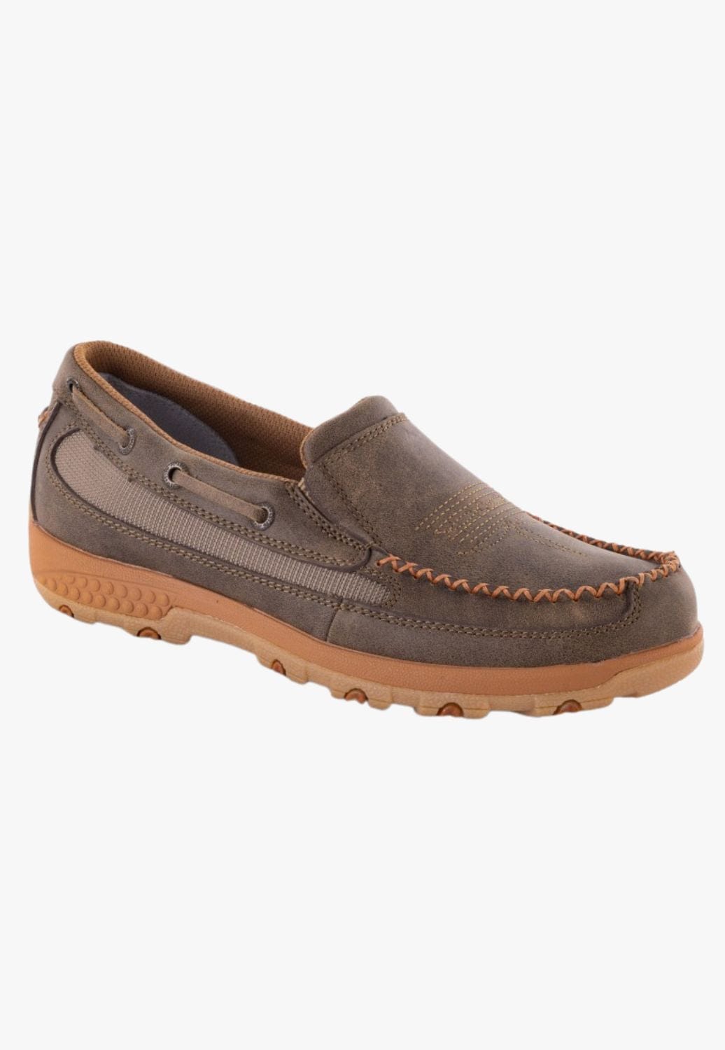 Twisted X FOOTWEAR - Womens Casual Twisted X Womens Stitch Slip On Cellstretch Moc