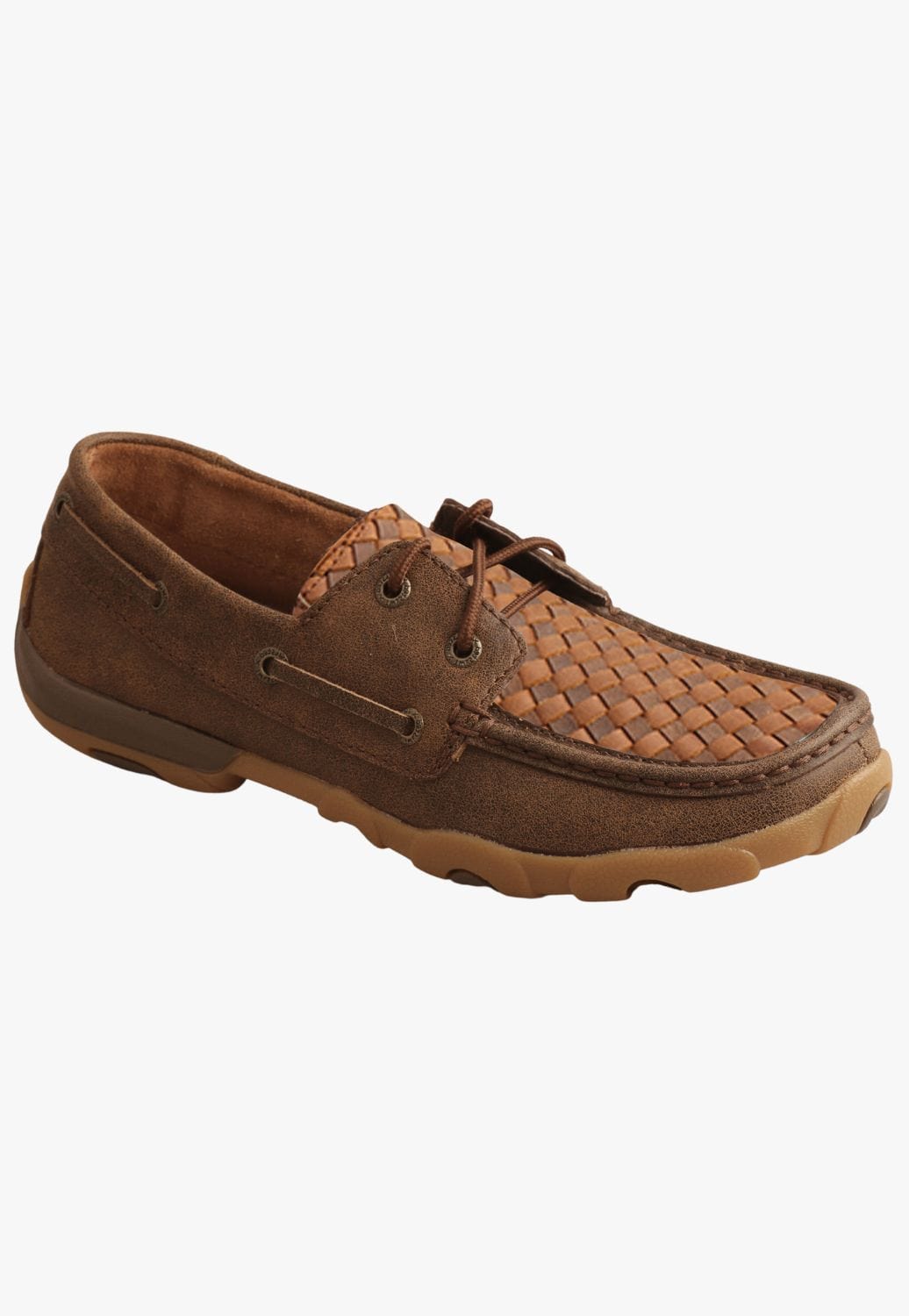Twisted X FOOTWEAR - Womens Casual Twsited X Womens Weave Lace Up Mocs