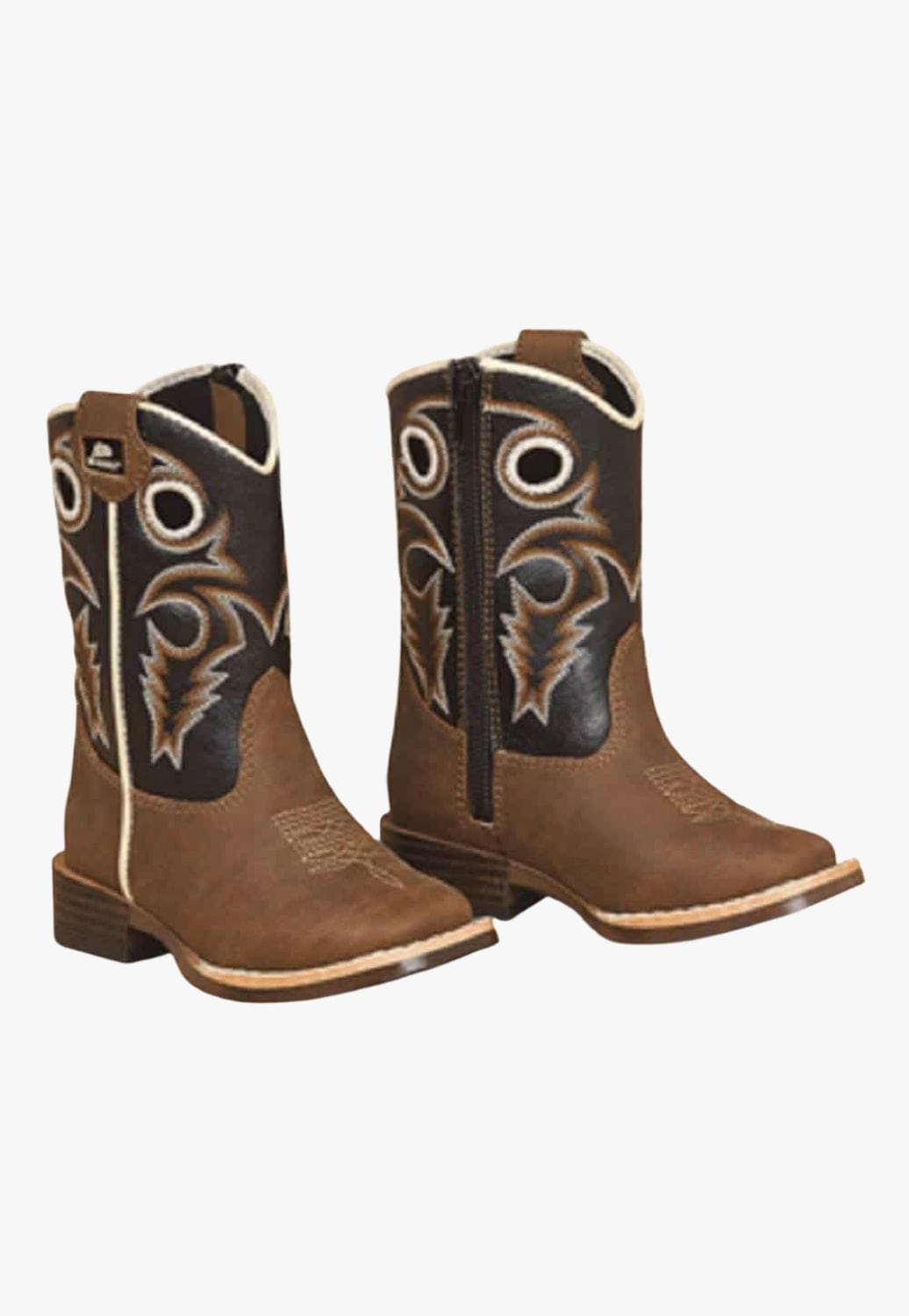 Twister FOOTWEAR - Kids Western Boots Twister Toddler Trace Top Boots