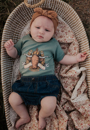W. Titley and Co CLOTHING-Infants W. Titley & Co. Infant Raised Wild Onesie