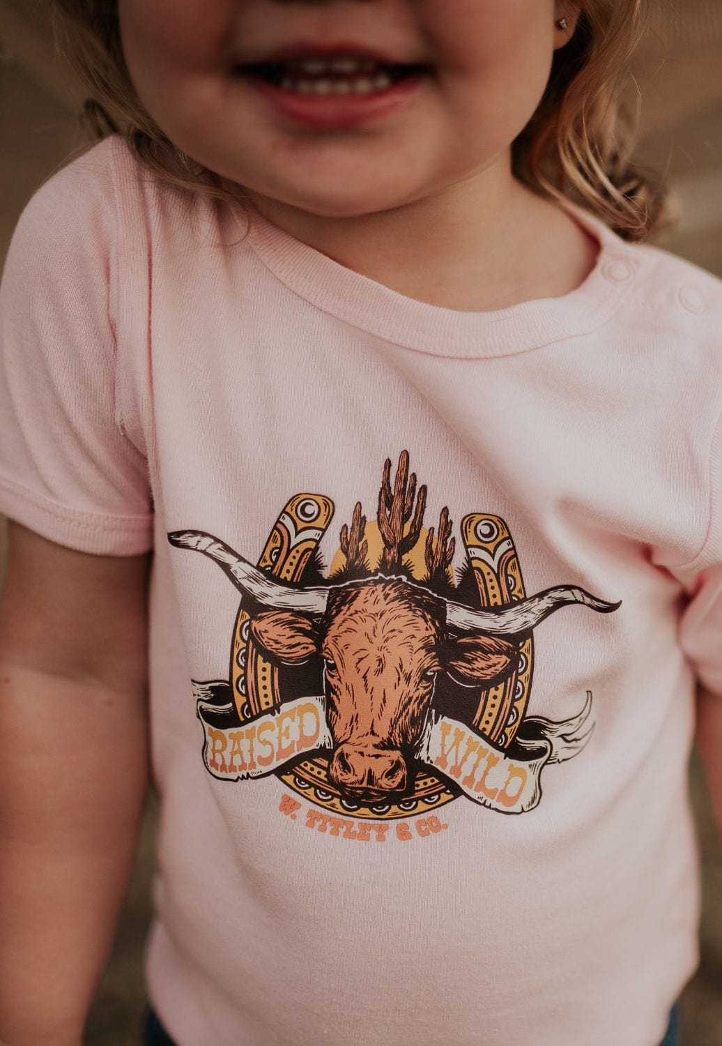 W. Titley and Co CLOTHING-Infants W. Titley & Co. Infant Raised Wild T-Shirt