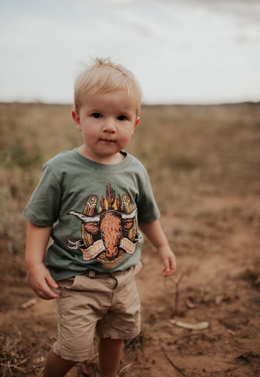 W. Titley and Co CLOTHING-Boys T-Shirts W. Titley & Co. Kids Raised Wild T-Shirt