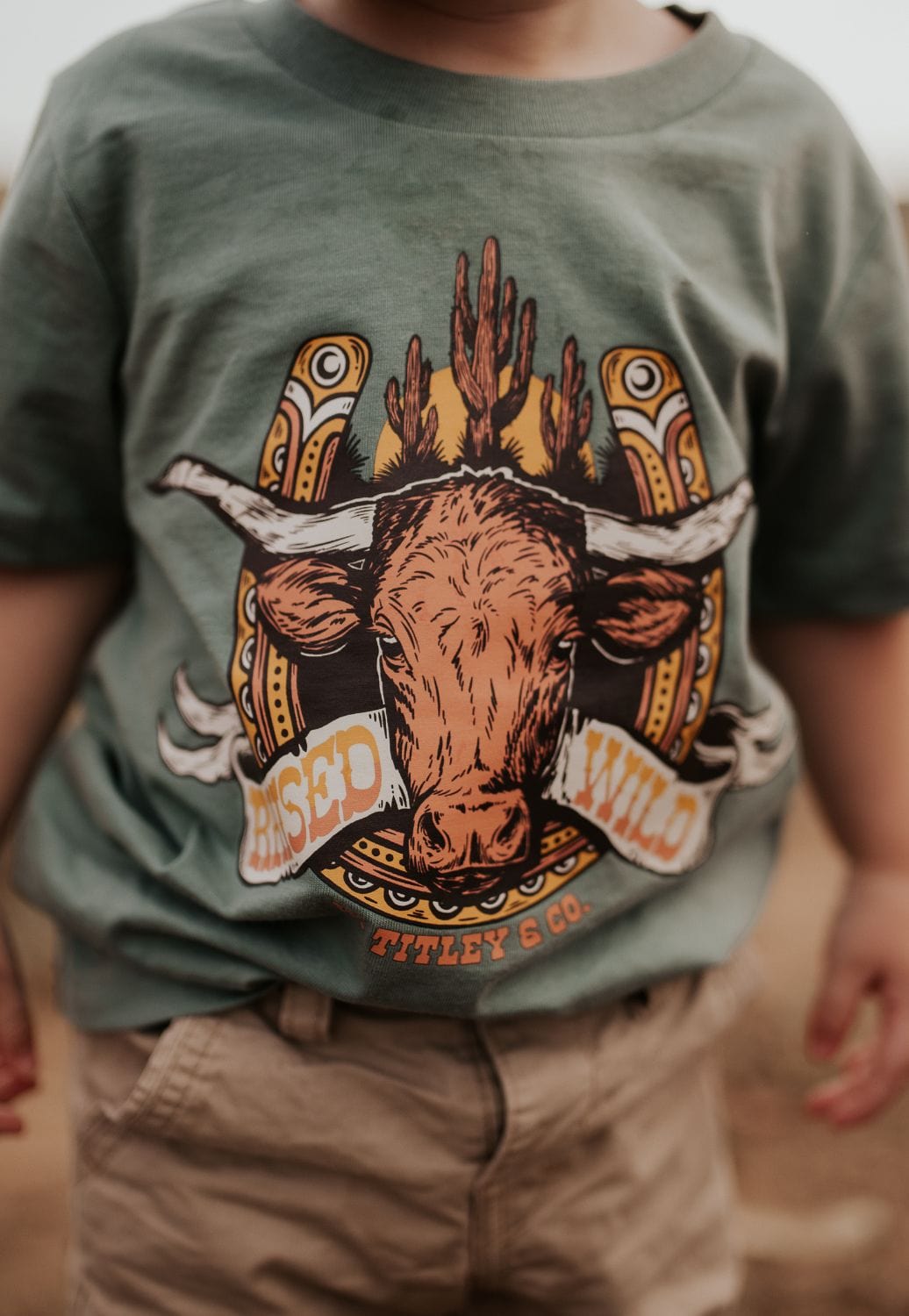 W. Titley and Co CLOTHING-Boys T-Shirts W. Titley & Co. Kids Raised Wild T-Shirt