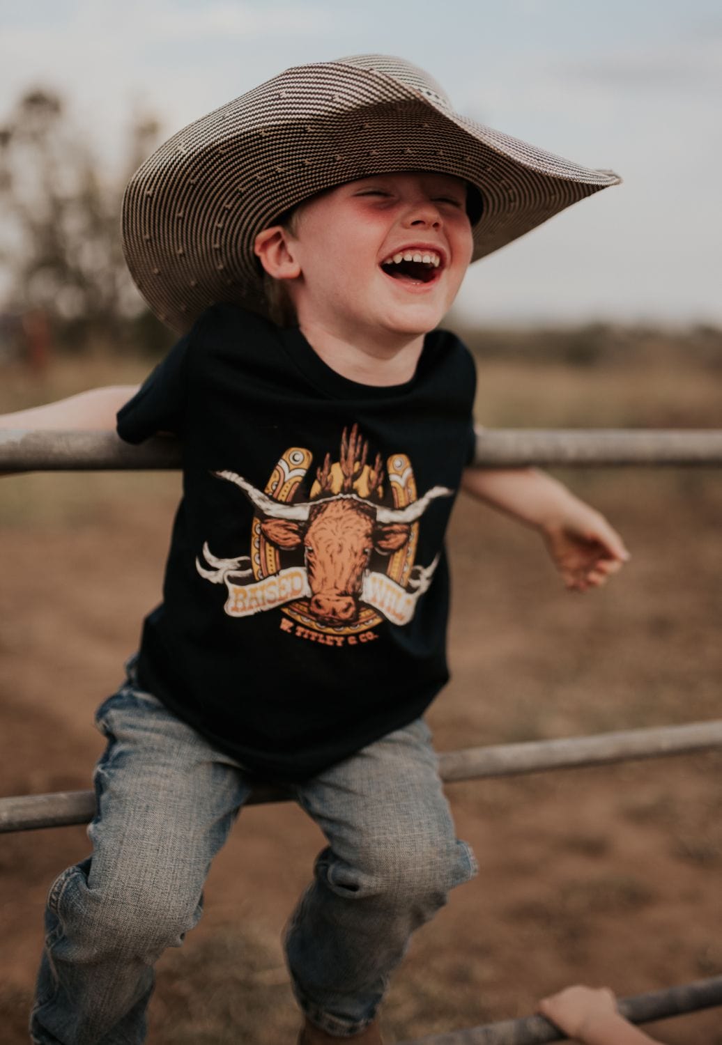 W. Titley and Co CLOTHING-Boys T-Shirts W. Titley & Co. Kids Raised Wild T-Shirt