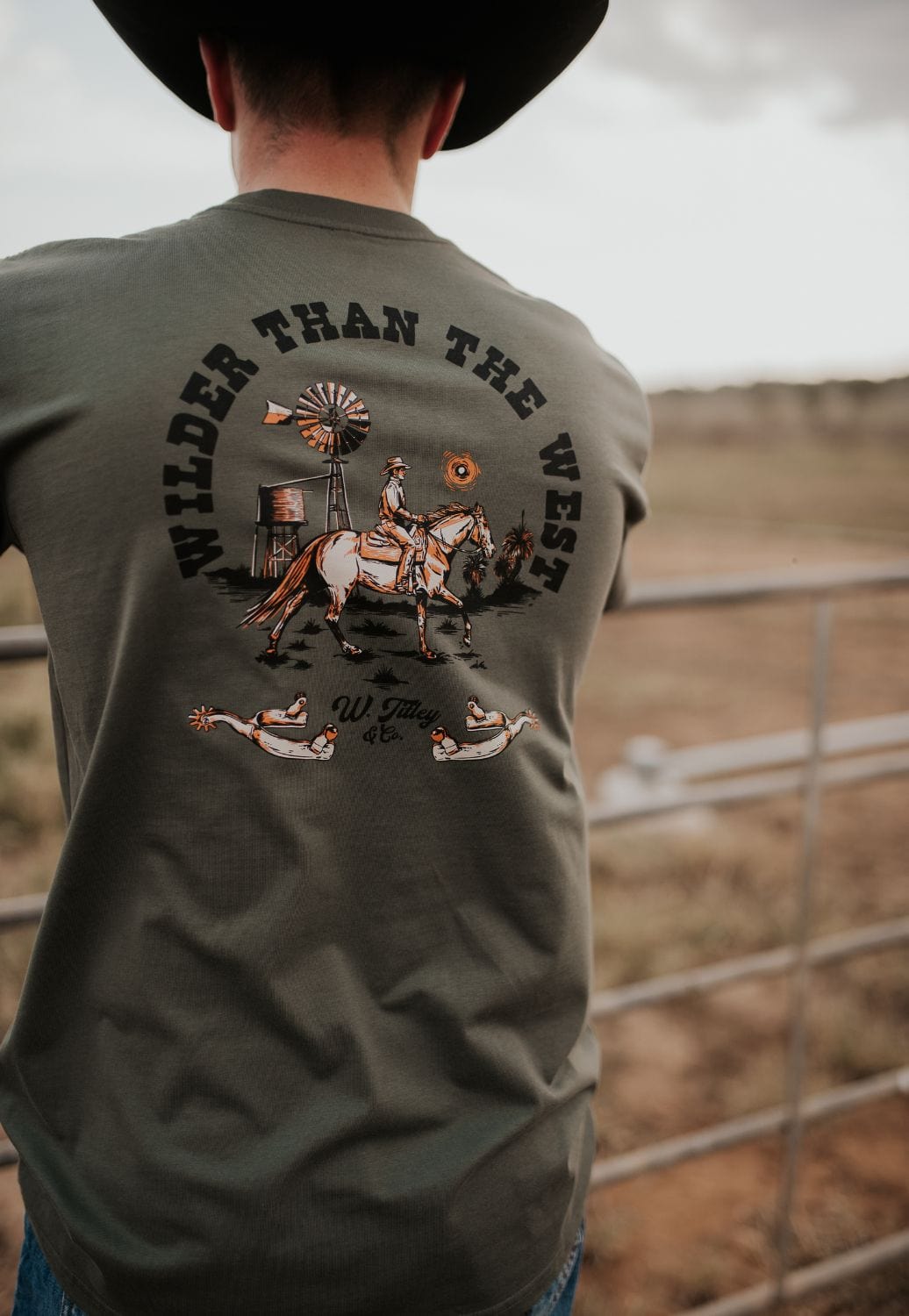 W. Titley and Co CLOTHING-MensT-Shirts W. Titley & Co. Mens Wilder Than The West T-Shirt