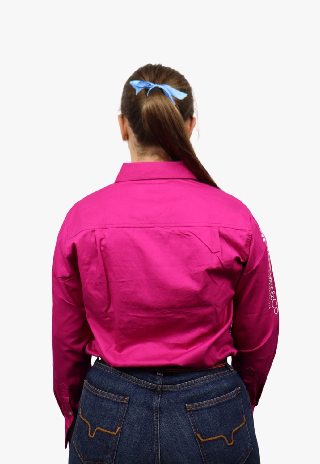 W. Titley and Co CLOTHING-Womens Long Sleeve Shirts W. Titley & Co Womens Closed Front Work Shirt