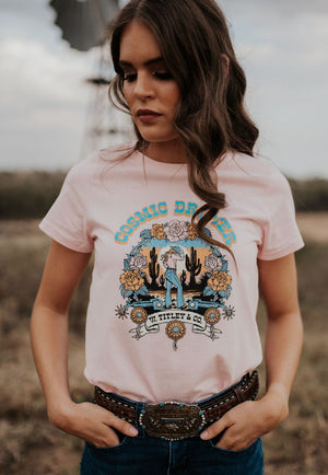 W. Titley and Co CLOTHING-WomensT-Shirts W. Titley & Co. Womens Cosmic Drifter T-Shirt