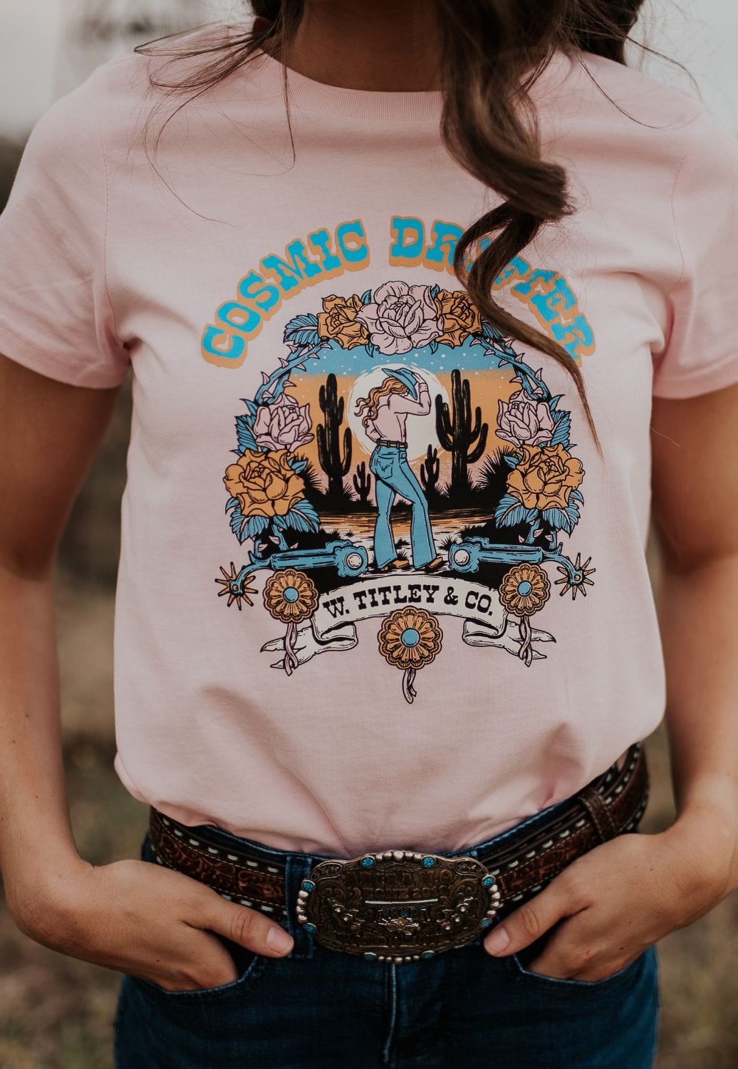 W. Titley and Co CLOTHING-WomensT-Shirts W. Titley & Co. Womens Cosmic Drifter T-Shirt