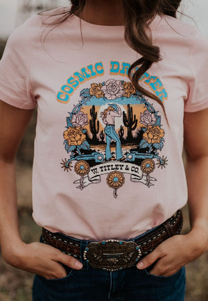 W. Titley and Co CLOTHING-WomensT-Shirts W. Titley & Co. Womens Cosmic Drifter T-Shirt