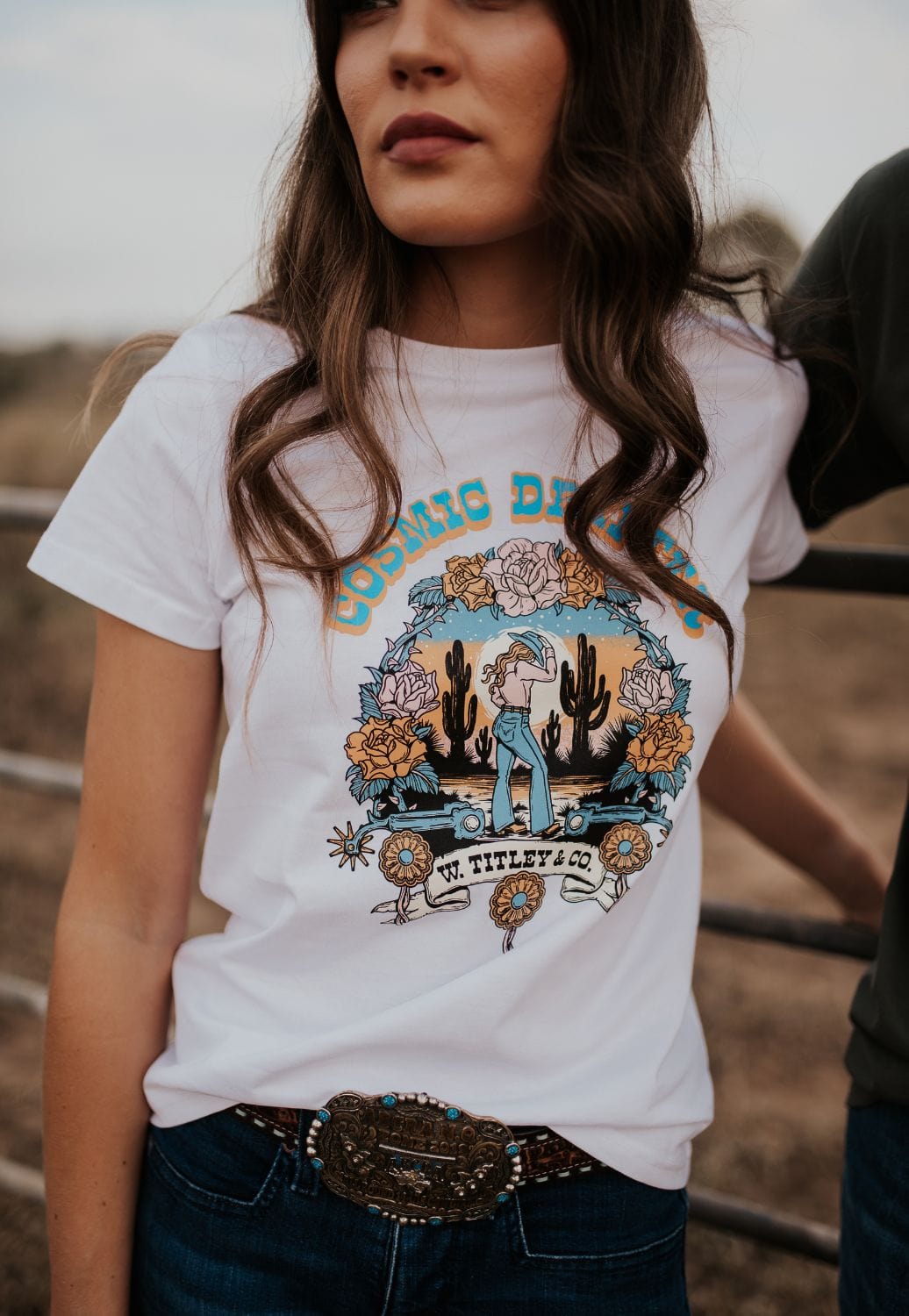 W. Titley and Co CLOTHING-WomensT-Shirts W. Titley & Co. Womens Cosmic Drifter T-Shirt