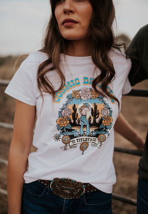W. Titley and Co CLOTHING-WomensT-Shirts W. Titley & Co. Womens Cosmic Drifter T-Shirt