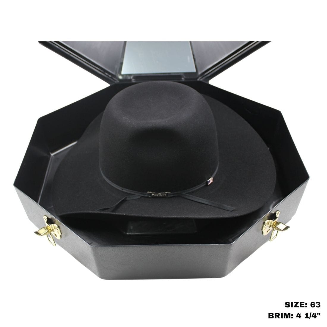 W. Titley & Co ACCESSORIES-General Black M & F Western Large Hat Can