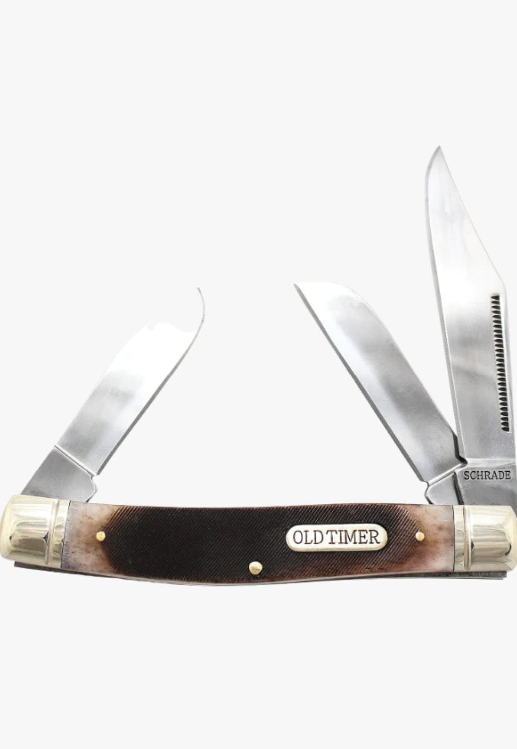 W. Titley & Co ACCESSORIES-Pocket Knives Brown Old Timer 3 Blade Stockman Knife