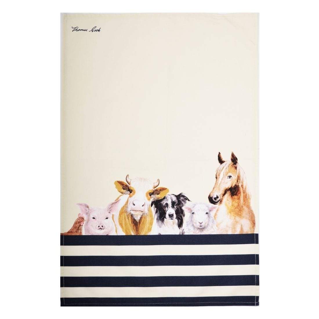 Wrangler ACCESSORIES-General Animal Friends Thomas Cook Farm Friends Tea Towel 2 Pack