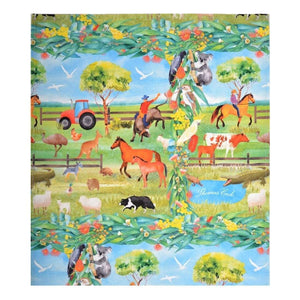 Wrangler ACCESSORIES-General Farmyard Thomas Cook Farm Friends Tea Towel 2 Pack