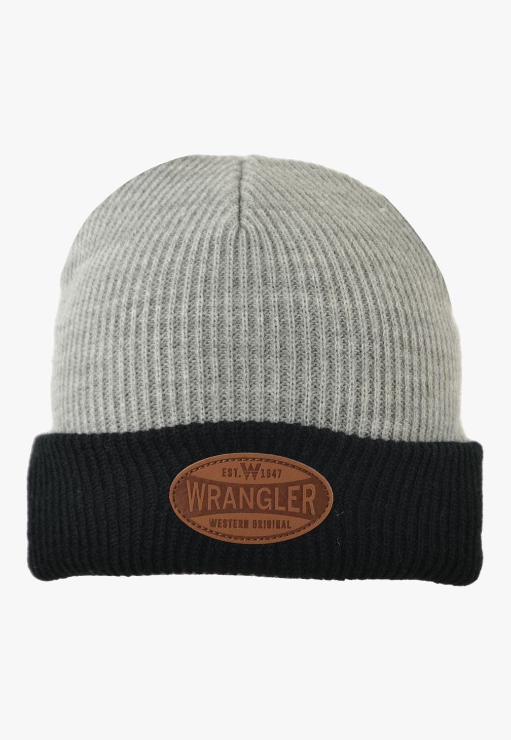Wrangler HATS - Beanies Grey Marle Wrangler Billy Beanie