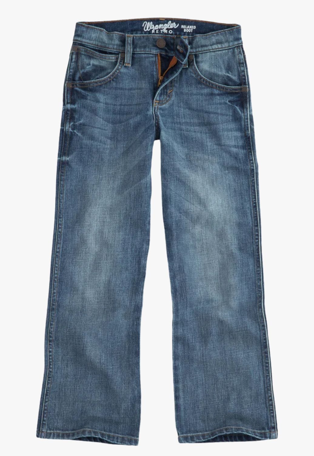Wrangler CLOTHING-Boys Jeans Wrangler Boys Retro Relaxed Bootcut Jeans