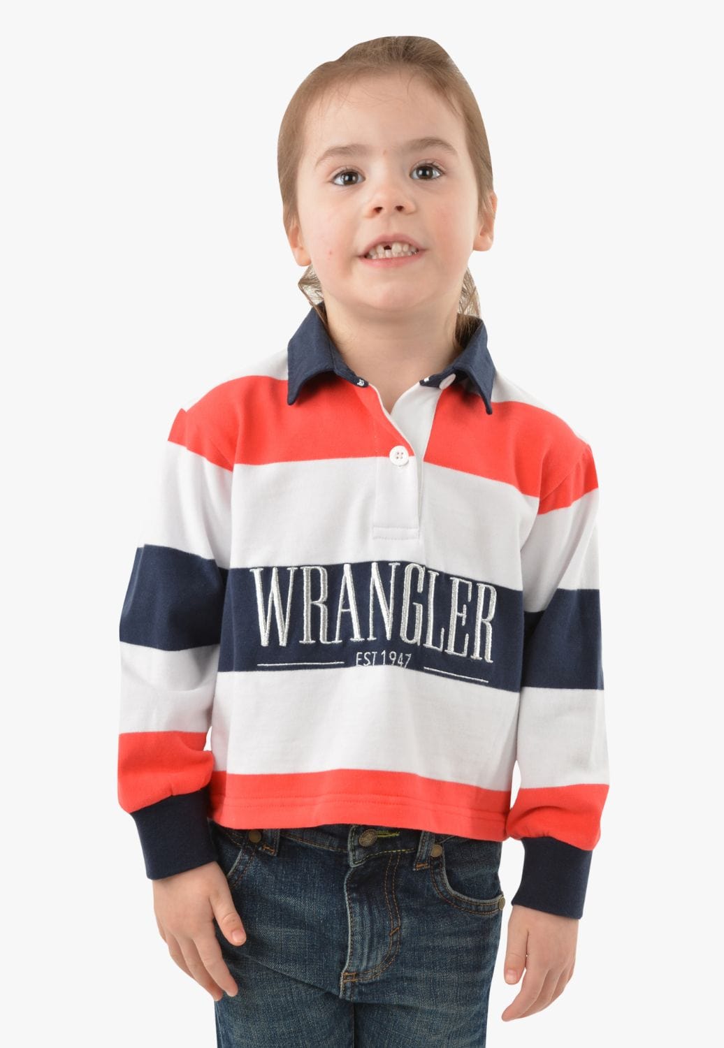Wrangler CLOTHING-Girls Pullovers Wrangler Girls Charlotte Rugby