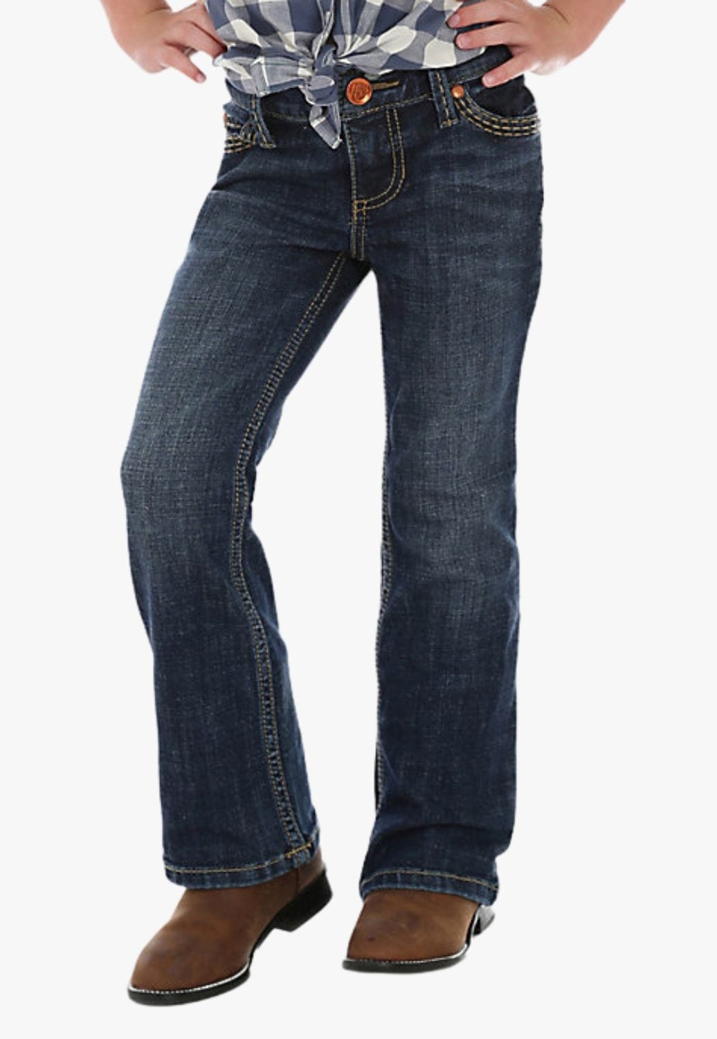 Wrangler CLOTHING-Girls Jeans Wrangler Girls Retro Regular Bootcut Jean