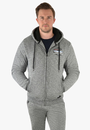 Wrangler CLOTHING-Mens Pullovers Wrangler Mens Brigde Zip Hoodie