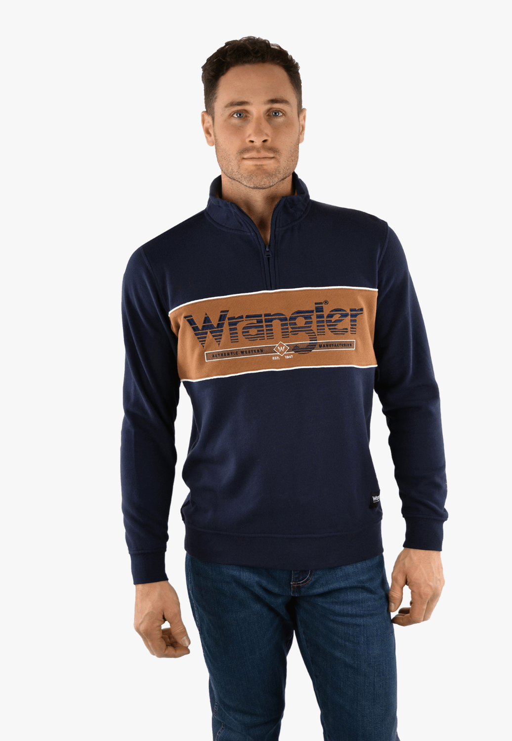 Wrangler CLOTHING-Mens Pullovers Wrangler Mens Christopher Pullover