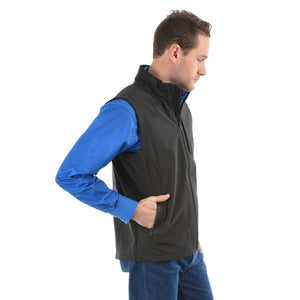 Wrangler CLOTHING-Mens Jackets Wrangler Mens Logo Softshell Vest