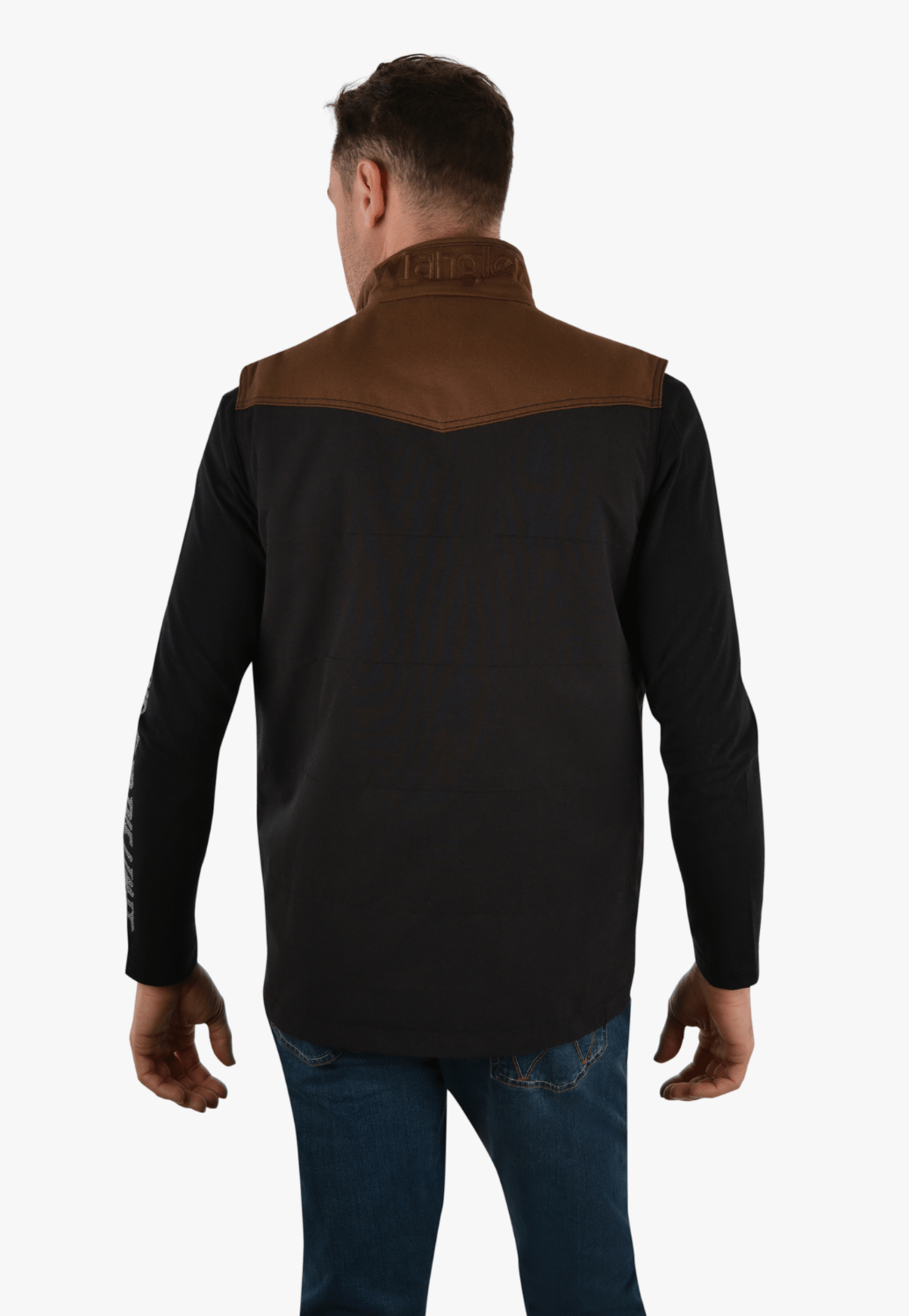 Wrangler CLOTHING-Mens Vests Wrangler Mens Mason Vest