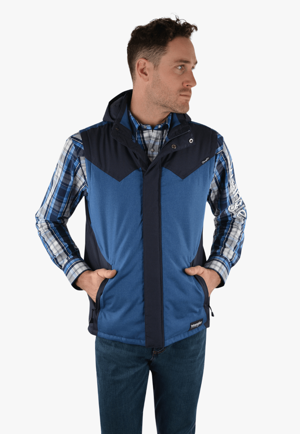 Wrangler CLOTHING-Mens Vests Wrangler Mens Nurrung Vest