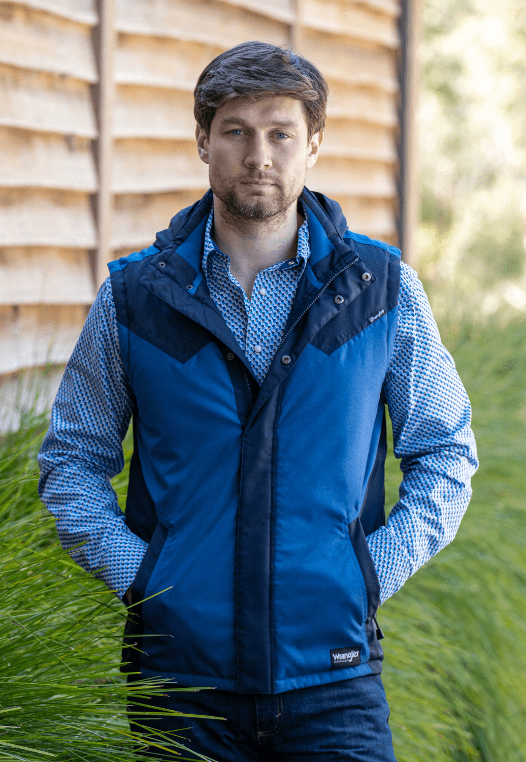 Wrangler CLOTHING-Mens Vests Wrangler Mens Nurrung Vest