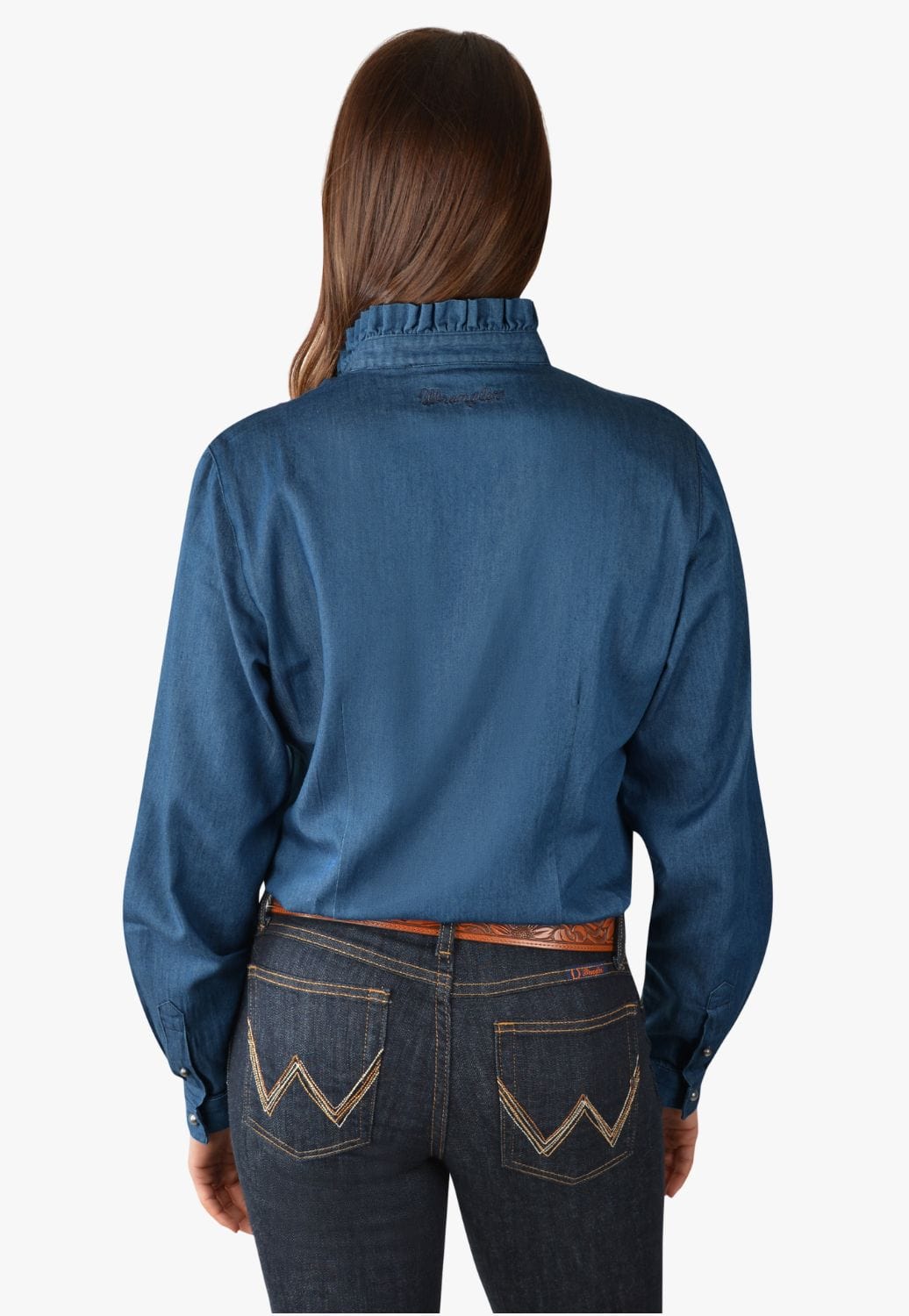 Wrangler CLOTHING-Womens Long Sleeve Shirts Wrangler Womens Hadley Long Sleeve Shirt