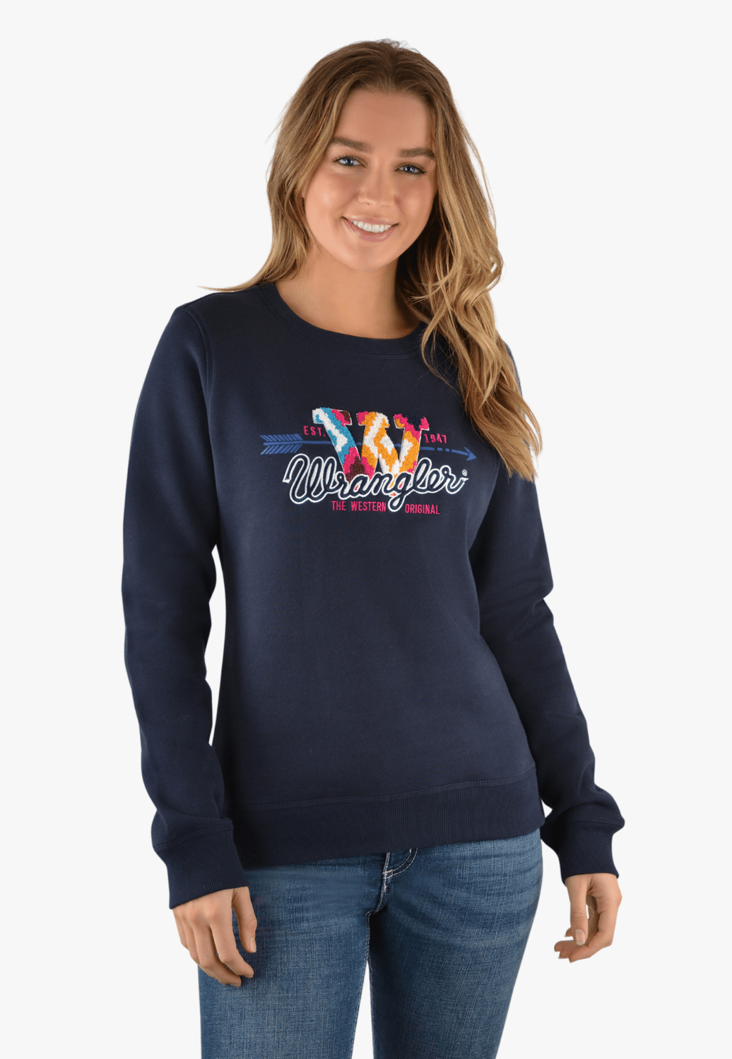 Wrangler CLOTHING-Womens Pullovers Wrangler Womens Jan Crew