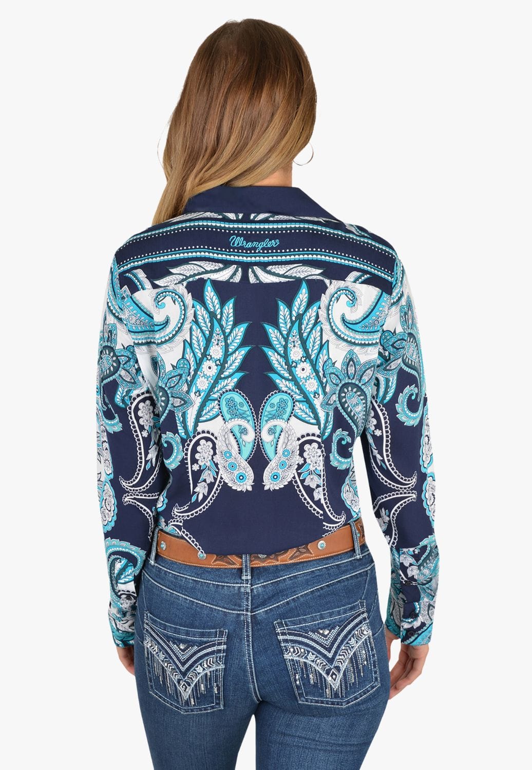 Wrangler CLOTHING-Womens Long Sleeve Shirts Wrangler Womens Judith Long Sleeve Shirt