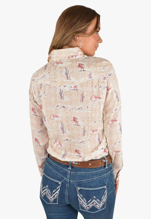 Wrangler CLOTHING-Womens Long Sleeve Shirts Wrangler Womens Matilda Long Sleeve Shirt