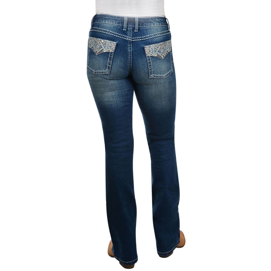 Wrangler CLOTHING-Womens Jeans Wrangler Womens Rock 47 Tegan Jean - 34 Leg